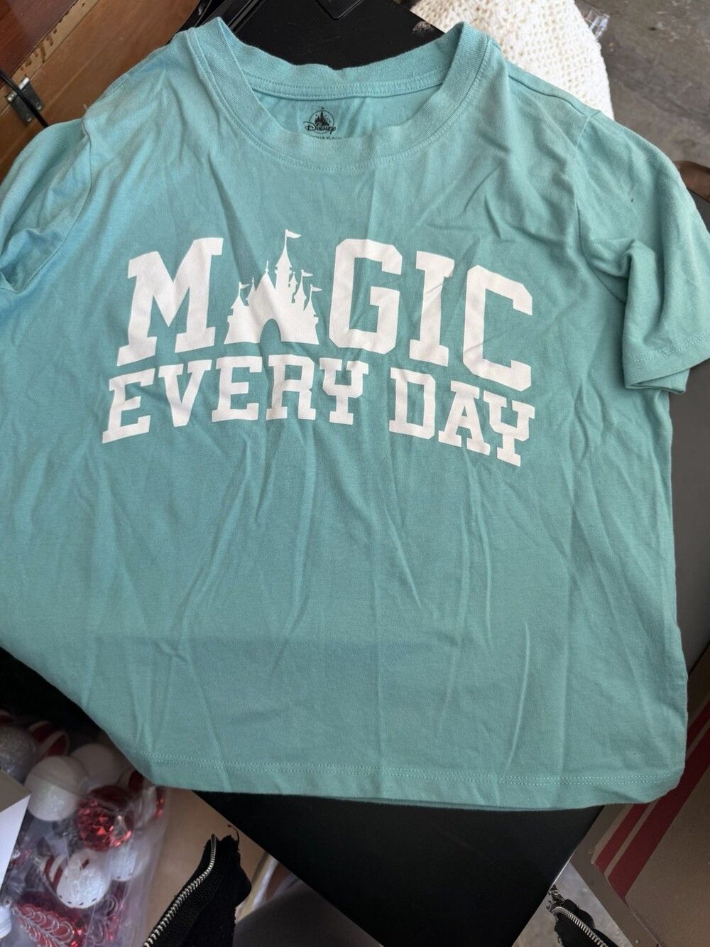 Disney Parks Shirt And Short Set- Size XS-pastel Colors